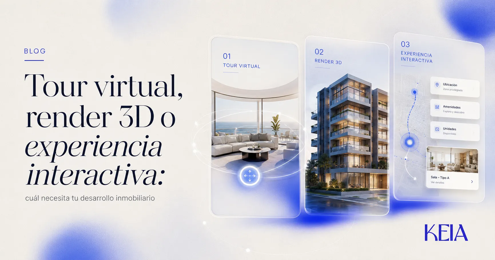 Tour virtual, render 3D o experiencia interactiva: cuál necesita tu desarrollo inmobiliario